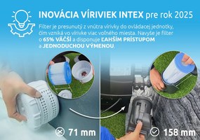 Intex | Vírivý bazén Pure Spa Bubble HWS 8 NP | 11400293