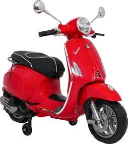 Elektrický skúter Vespa ROMA červený