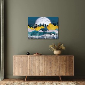 Obraz - Polárna krajina (70x50 cm)