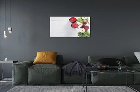 Obraz na skle Koktaily repa-jablko 120x60 cm