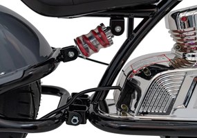 Ramiz Motocykel Chopper Warrior sivý