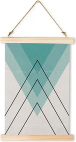 Závesné plátno na stenu Silent Translation / Dan Johannson