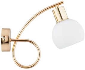 Nástenné svietidlo ERYKA 1xE14/10W/230V zlatá