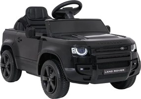 Elektrické autíčko Land Rover Defender čierne