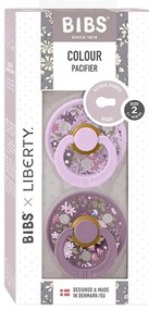 BIBS Symetrické cumlíky Liberty Colour 2ks Violet Sky/Mauve 2