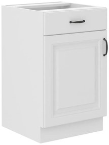 Kuchynská skrinka STILO biely mat/biely 50d 1f 1s bb