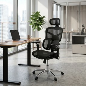 Kancelárska stolička LEVEL, sivá