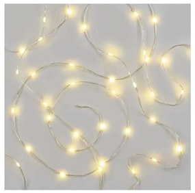 LED Vonkajšia vianočná reťaz 120xLED/17m IP44 teplá biela