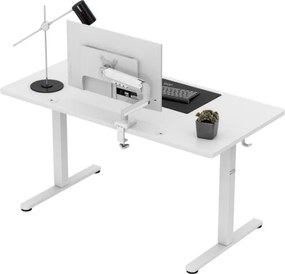 Elektrický výškovo nastaviteľný stôl Mark Adler Leader 7.3 biely