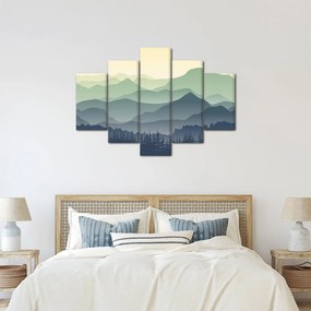 Obraz - Forest Mountain (150x105 cm)