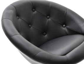 Kreslo Lush 3 (čierna + zlatá). Vlastná spoľahlivá doprava až k Vám domov. 1110206