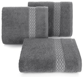 BAVLNENÝ UTERÁK RIVA 30X50 CM SIVÁ