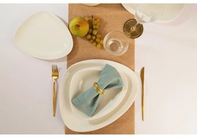 Biele hlboké porcelánové taniere v súprave 6 ks Carrara – Villa Altachiara