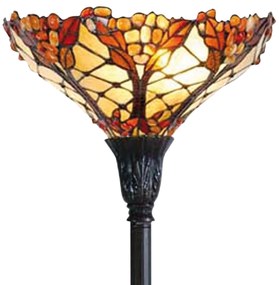 vitrážová tiffany lampa stojaca 36*175