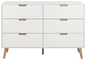 Biela komoda 135x90x40 cm Lowell – Actona
