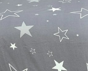 Bavlnené obliečky GREY STAR 140x200 cm