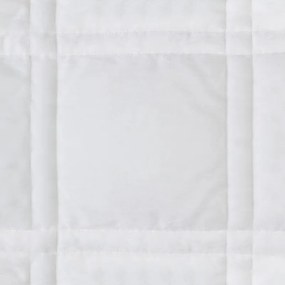 Dekorstudio Luxusný zamatový prehoz na posteľ KRISTIN2 v bielej farbe Rozmer prehozu (šírka x dĺžka): 170x210cm