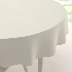 Biante Teflónový okrúhly obrus TF-051 Smotanový Ø 150 cm