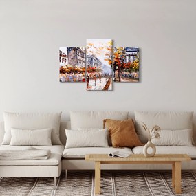 Obraz - Život v meste (90x60 cm)