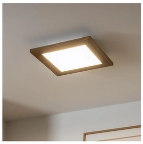 Brilagi - LED Stropné svietidlo SLIMFRAME WOOD LED/25W/230V 34x34 cm hnedá