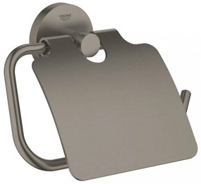 GROHE Essentials držiak toaletného papiera, kartáčovaný tmavý grafit, 40367AL1