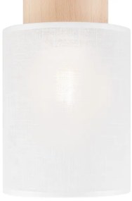 Stropné svietidlo ARI 1xE27/60W/230V pr. 16 cm biela buk