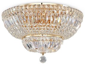 Maytoni DIA100-CL-12-G - Stropné svietidlo BASFOR 12xE14/60W/230V zlatá