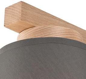 Nástenné svietidlo ELLIE 1xE27/60W/230V sivé