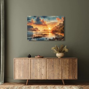 Obraz - Pohľad z pláže (90x60 cm)