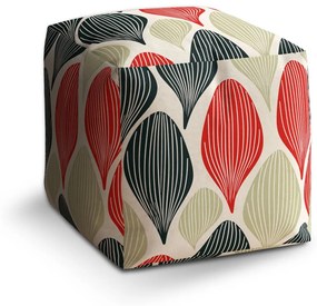 Sablio Taburet Cube Hravé 60. roky: 40x40x40 cm