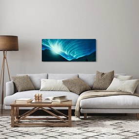 Obraz - Vlna z mrakov (120x50 cm)