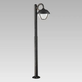 PREZENT LED vonkajšia lampa NEBRASKA, 7W, teplá biela, 100cm, IP44