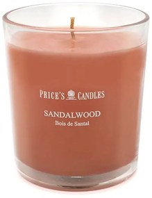 Price´s FRAGRANCE vonná sviečka v skle Sandalwood - horenie 45h