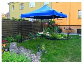 Sammer Sivý nožnicový stan na záhradu v sivej farbe 3x3, 26 kg S4-3x3sivy