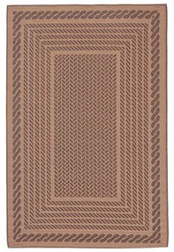 Vonkajší koberec sankas 180 x 270 cm hnedý MUZZA