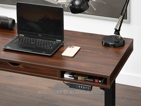 PC stolík Osto 120 (orech + biela). Vlastná spoľahlivá doprava až k Vám domov. 1109829
