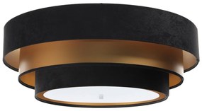 Stropné svietidlo TRINITI 2xE27/60W/230V čierna/zlatá