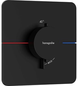 HANSGROHE ShowerSelect Comfort Q termostat pod omietku, matná čierna, 15588670