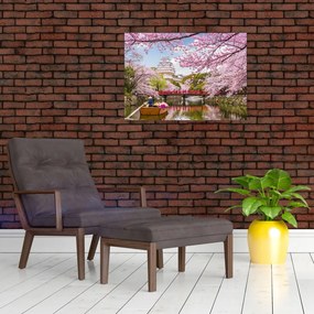 Obraz japonskej čerešne (70x50 cm)