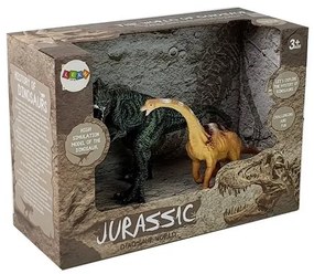 LEAN TOYS Sada figúrok dinosaurov - Brachiosaura, Tyrannosaurus Rex