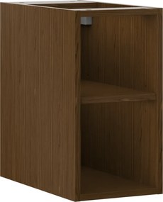 Mexen Box-A, otvorená skrinka s policou 25 cm, orech, 91AX2-0250-470-0-86