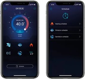 Nafukovacia vírivka Intex PureSpa Jet and Bubble Bubble 28462 pre 6 osôb