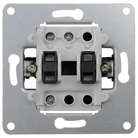 Elhard Vypínač Vera schodiskový č.6, matný, biely - kompletný VZ5306W