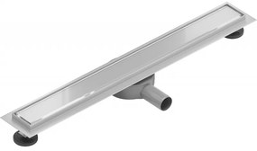 Mexen Flat 360 ° MGW rotačný lineárny odtok 70 cm biele sklo - 1027070-40