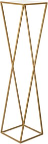 STOJAN NA KVETINÁČ LOFT4 100X24X24 CM ZLATÁ