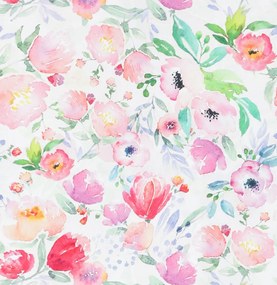 Obrus Akvarel kvety, 80x80 cm