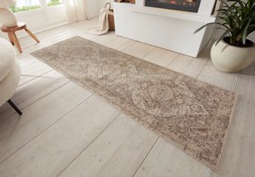 Hanse Home, AKCIA: 240x340 cm Kusový koberec Terrain 105597 Sand Cream Brown, hnedá, obývacia izba