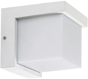 Rabalux 77096 - LED Vonkajšie nástenné svietidlo ANDELLE LED/10W/230V IP54 biela