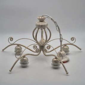 Luster na reťazi RETRO II 5xE27/60W/230V