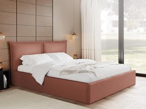 Čalúnená manželská posteľ Ezibia, Rozmer postele: 180x200, Farby: Kronos 22
